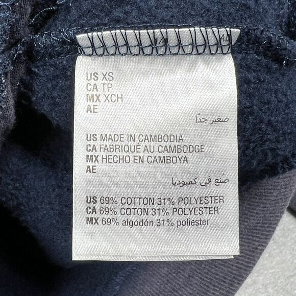 INC International Concepts Sweatshirt Men X-Small Gray Washed Long-Sleeve Hoodie - Picture 6 of 7